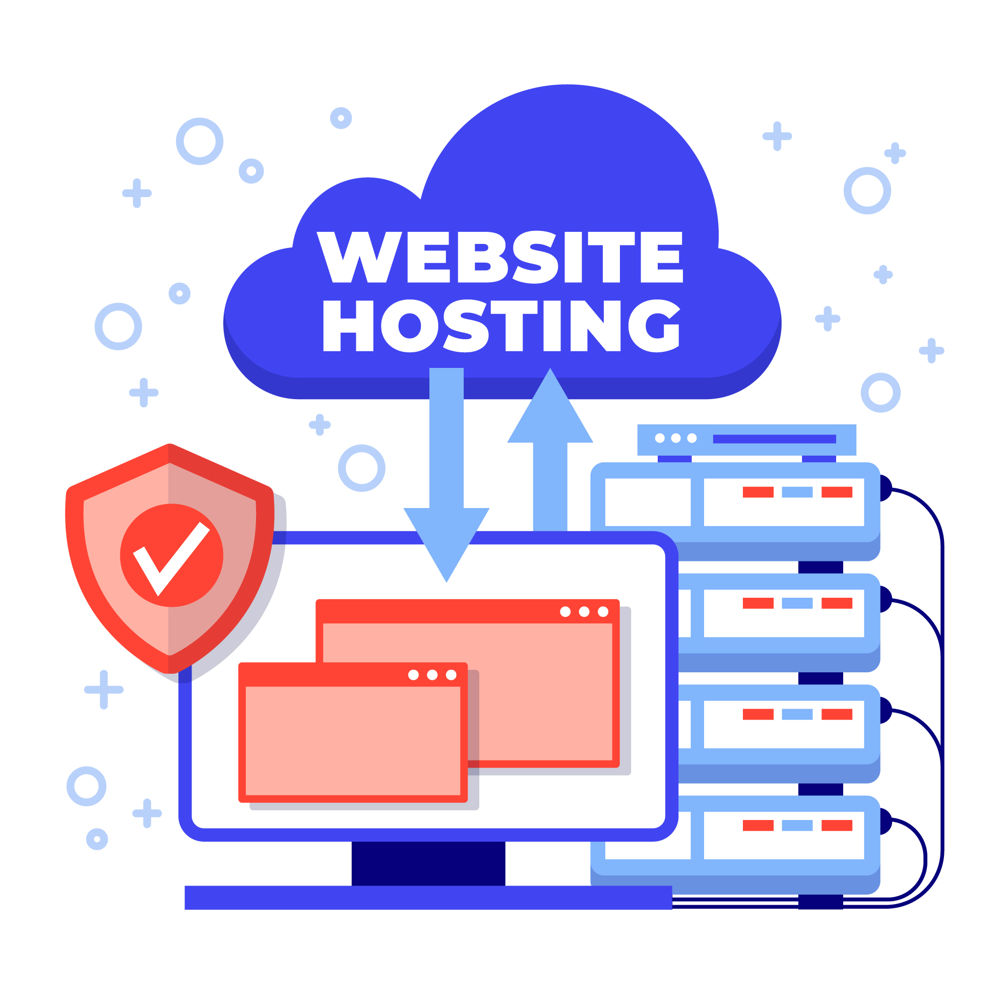 Domain names and hosting for business