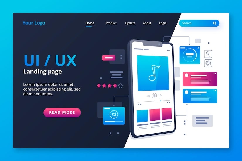 Website UI/UX for conversion